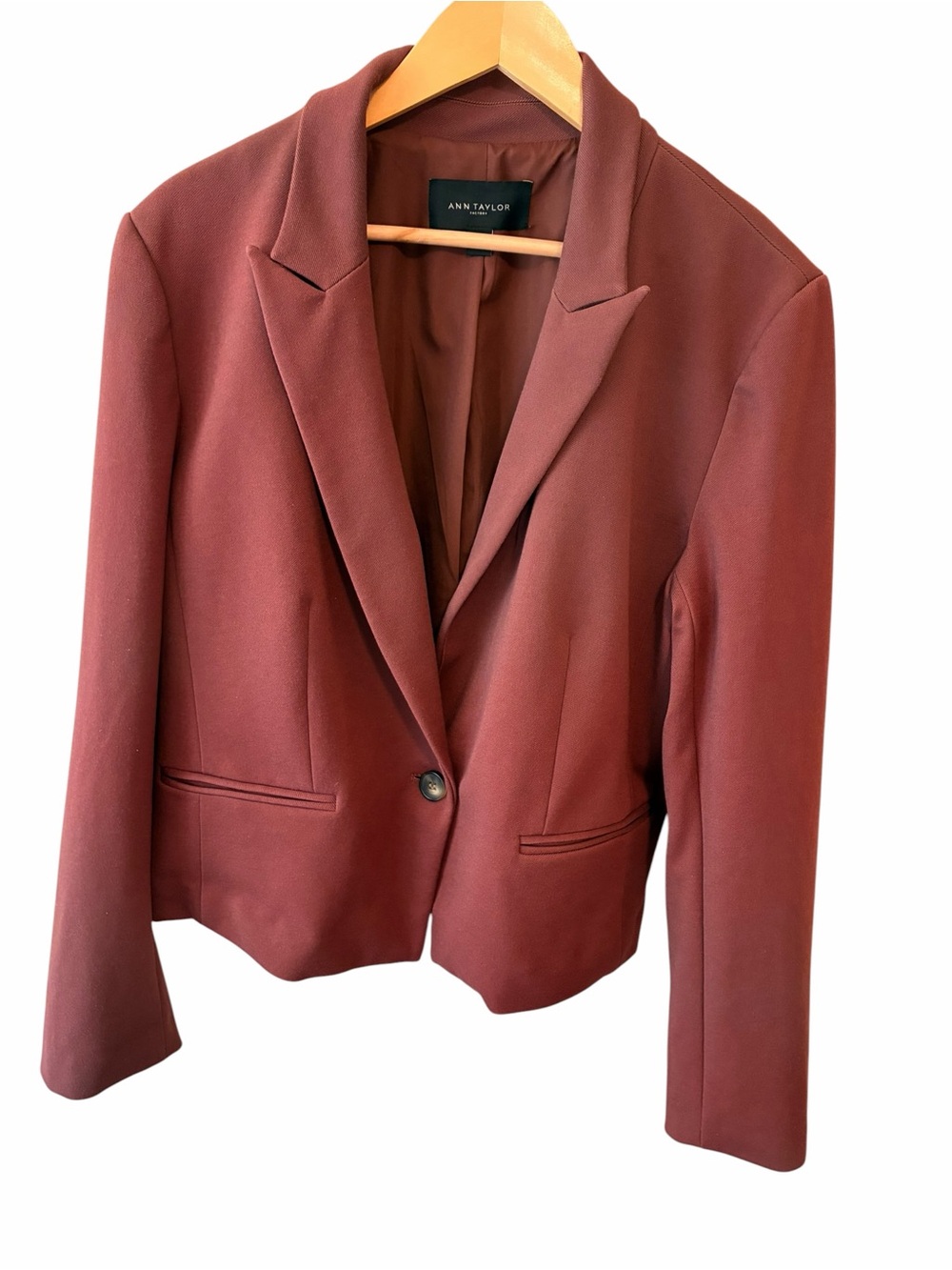 Ann Taylor Factory Cropped Blazer